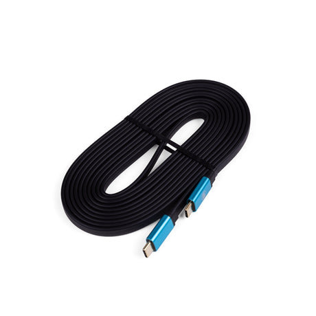 USB - C to USB - C 10gbps Cable - Battle Beaver Customs - Blue