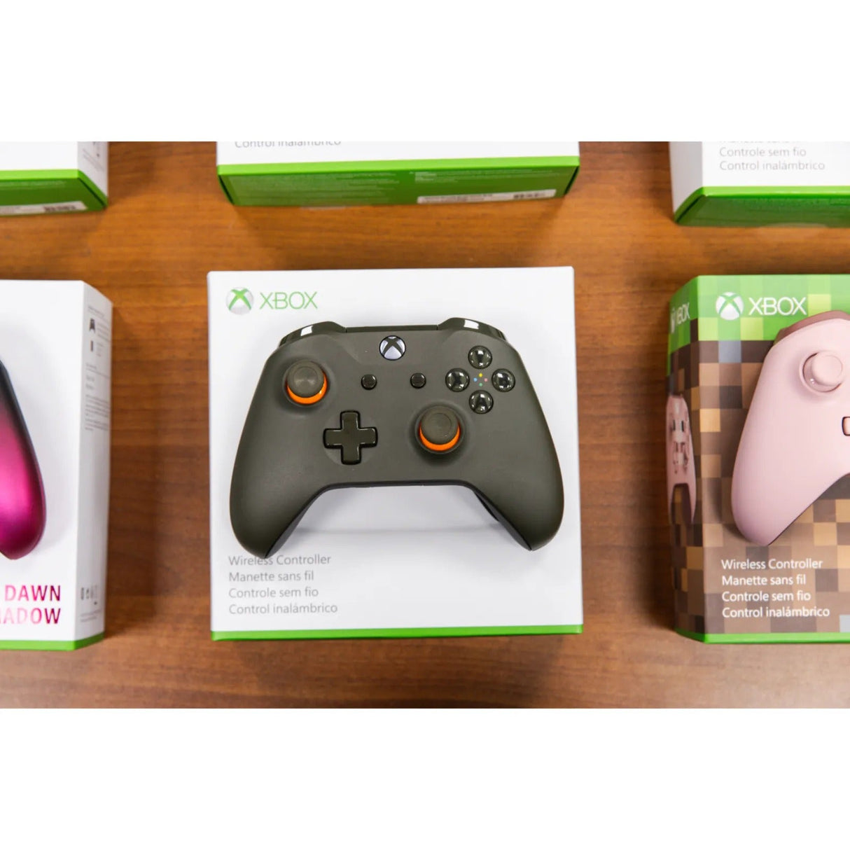 Xbox Controller Collection - Battle Beaver Customs - Xbox One - Olive Green Orange