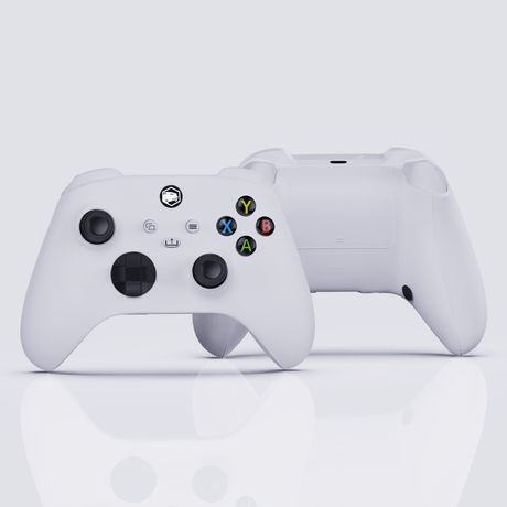 Xbox Series X Pro Pick - Battle Beaver Customs - Robot White