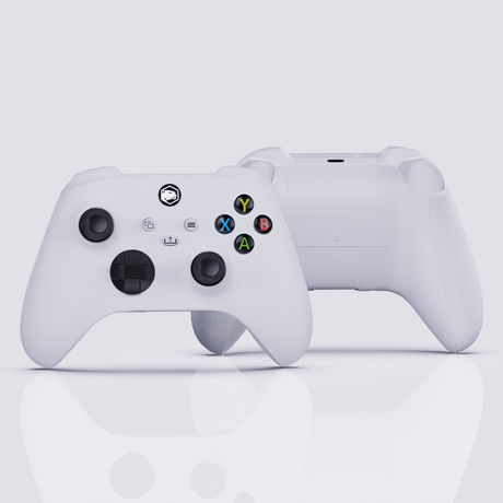 Xbox Series X Super Stock - Battle Beaver Customs - Robot White
