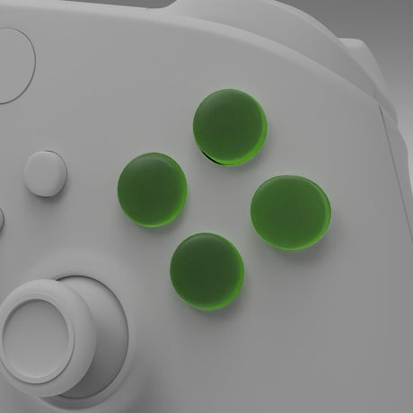 XSX Crystal ABXY - Battle Beaver Customs - Crystal Green