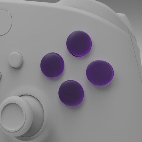 XSX Crystal ABXY - Battle Beaver Customs - Crystal Purple