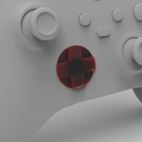 XSX Crystal D - Pad - Battle Beaver Customs - Crystal Red