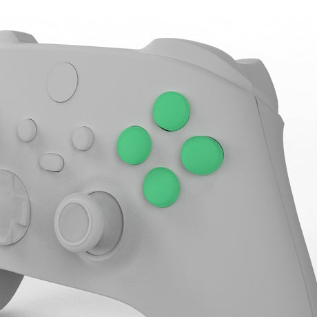 XSX Soft Touch ABXY - Battle Beaver Customs - Soft Touch Mint Green