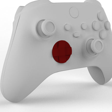 XSX Soft Touch D - Pad - Battle Beaver Customs - Soft Touch Red