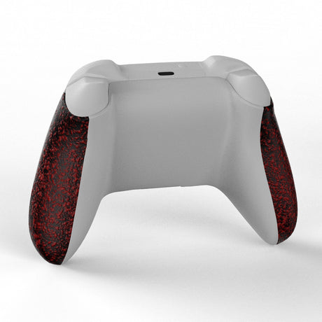 XSX Textured Side Caps - Battle Beaver Customs - Textured Red/Black