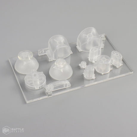 3rd Party Gamecube Parts Kit - Battle Beaver Customs - Clear