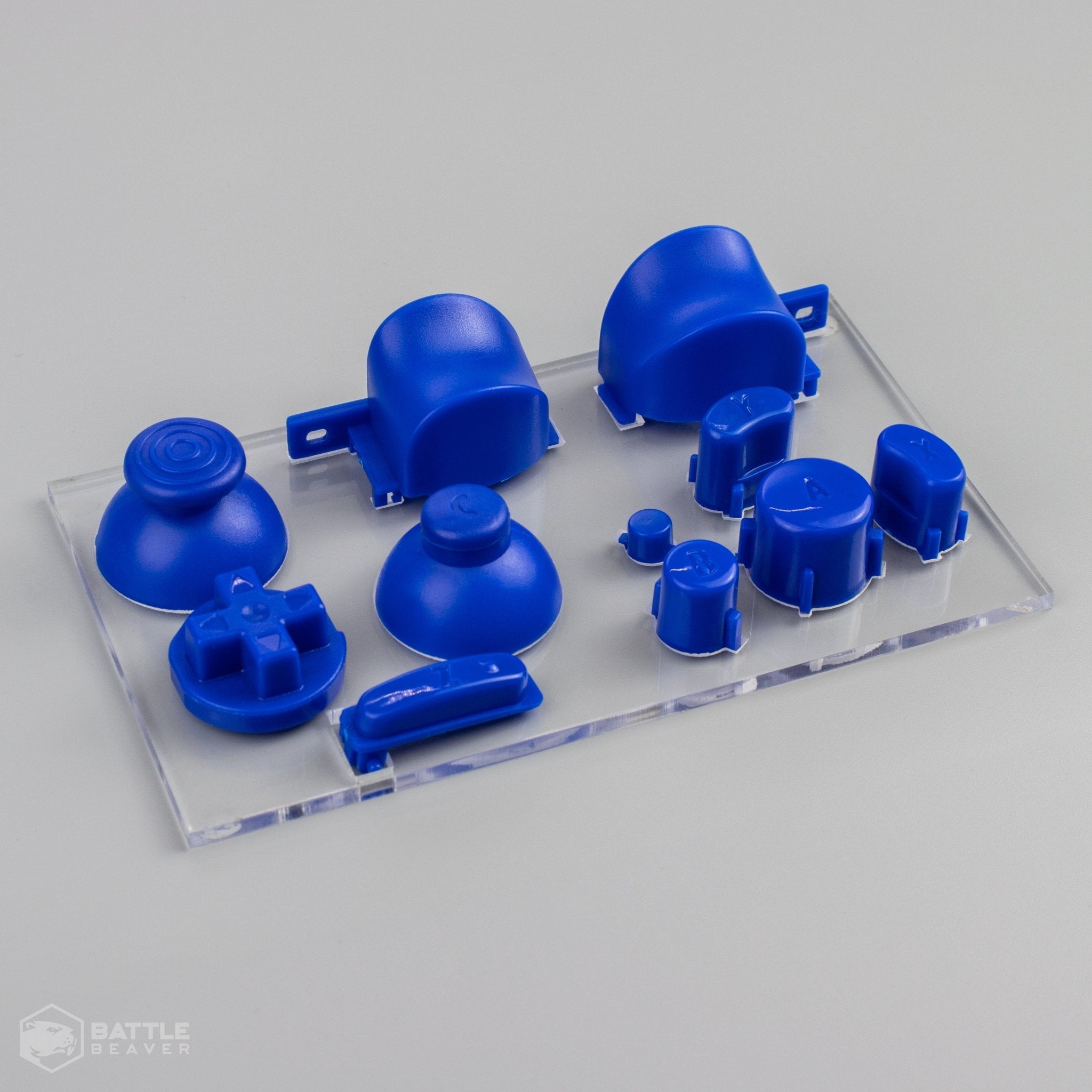 3rd Party Gamecube Parts Kit - Battle Beaver Customs - Blue