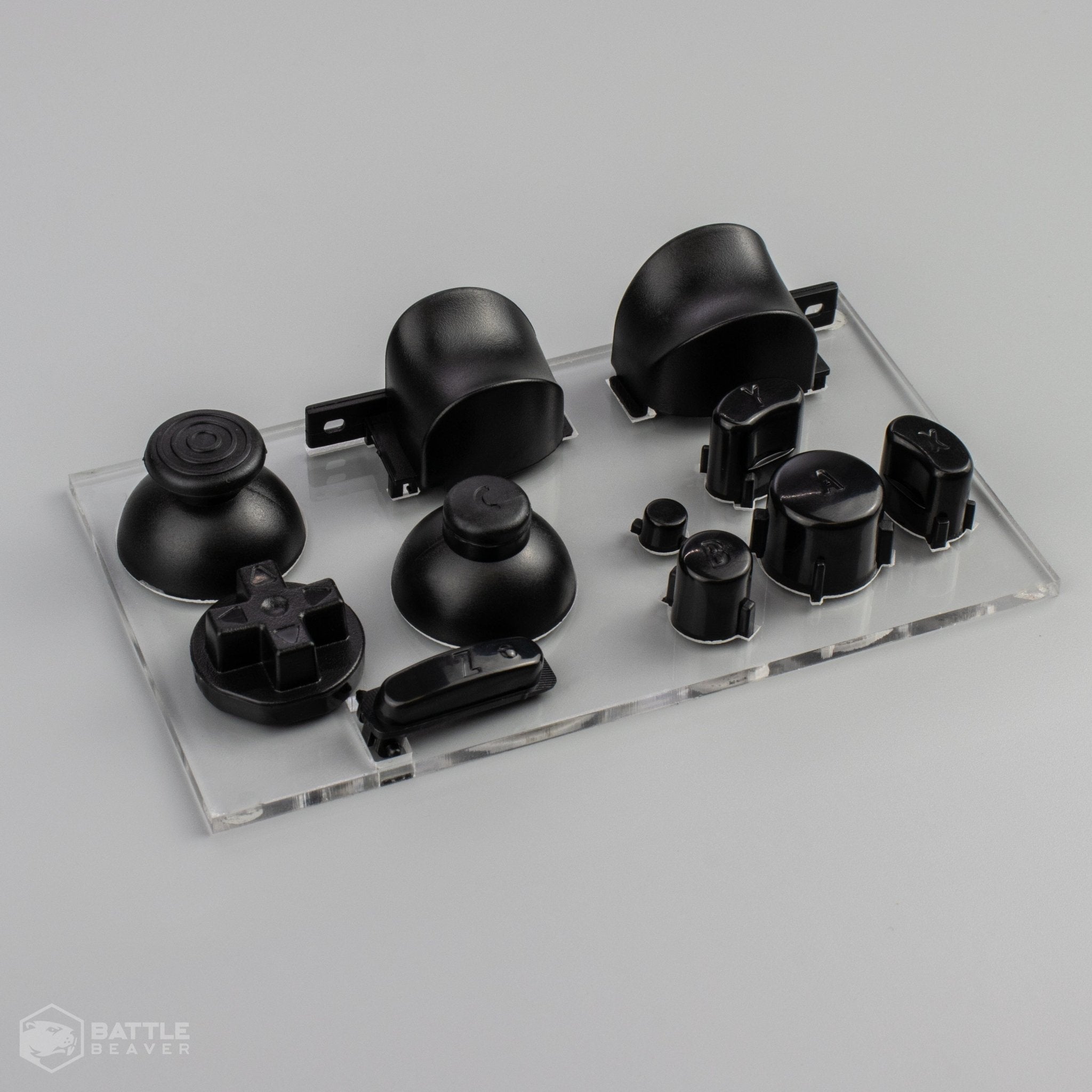 3rd Party Gamecube Parts Kit - Battle Beaver Customs - Black