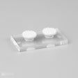 Beaver Tail Button Cap - Battle Beaver Customs - White