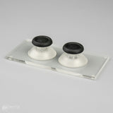 PS4 Stock Black Top Thumbsticks - Battle Beaver Customs - Clear