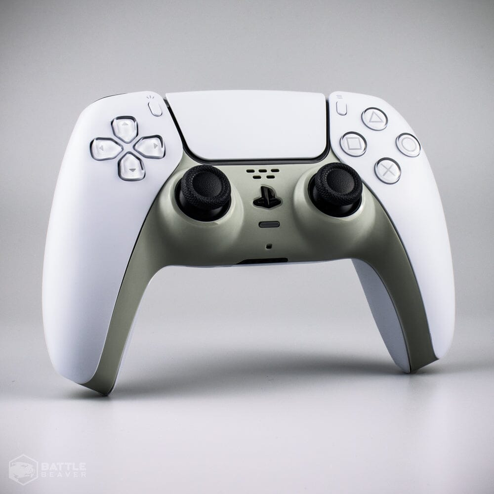 PS5 DualSense Trim Piece - Battle Beaver Customs - Silver