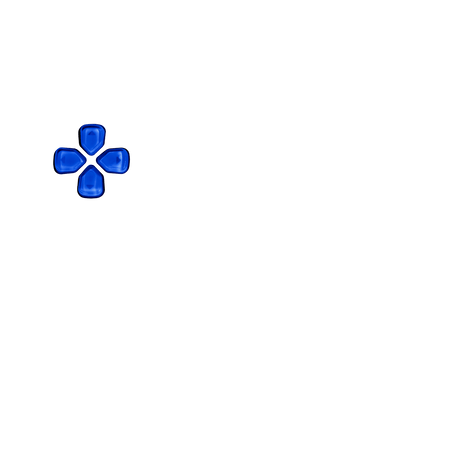 PS5 Lettered D-Pad - Battle Beaver Customs - Lettered Blue