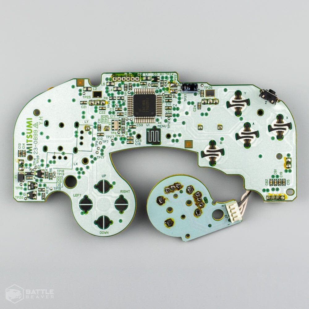 Stock Gamecube Motherboard - Battle Beaver Customs - T1 Board