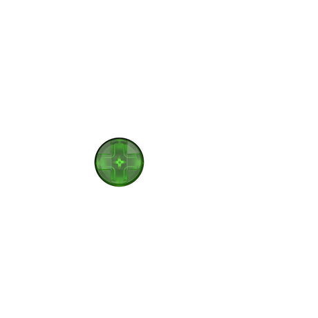 XSX Crystal D-Pad - Battle Beaver Customs - Crystal Green