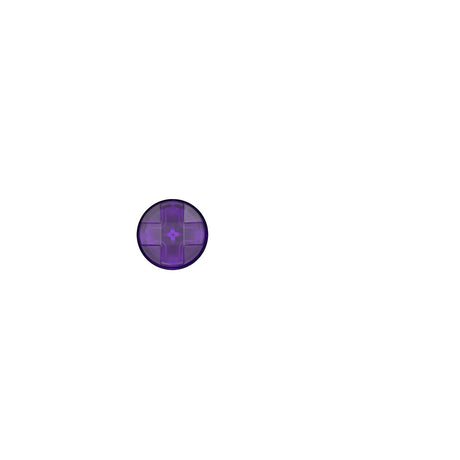 XSX Crystal D-Pad - Battle Beaver Customs - Crystal Purple