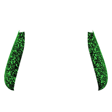 XSX Textured Side Caps - Battle Beaver Customs - Textured Green/Black